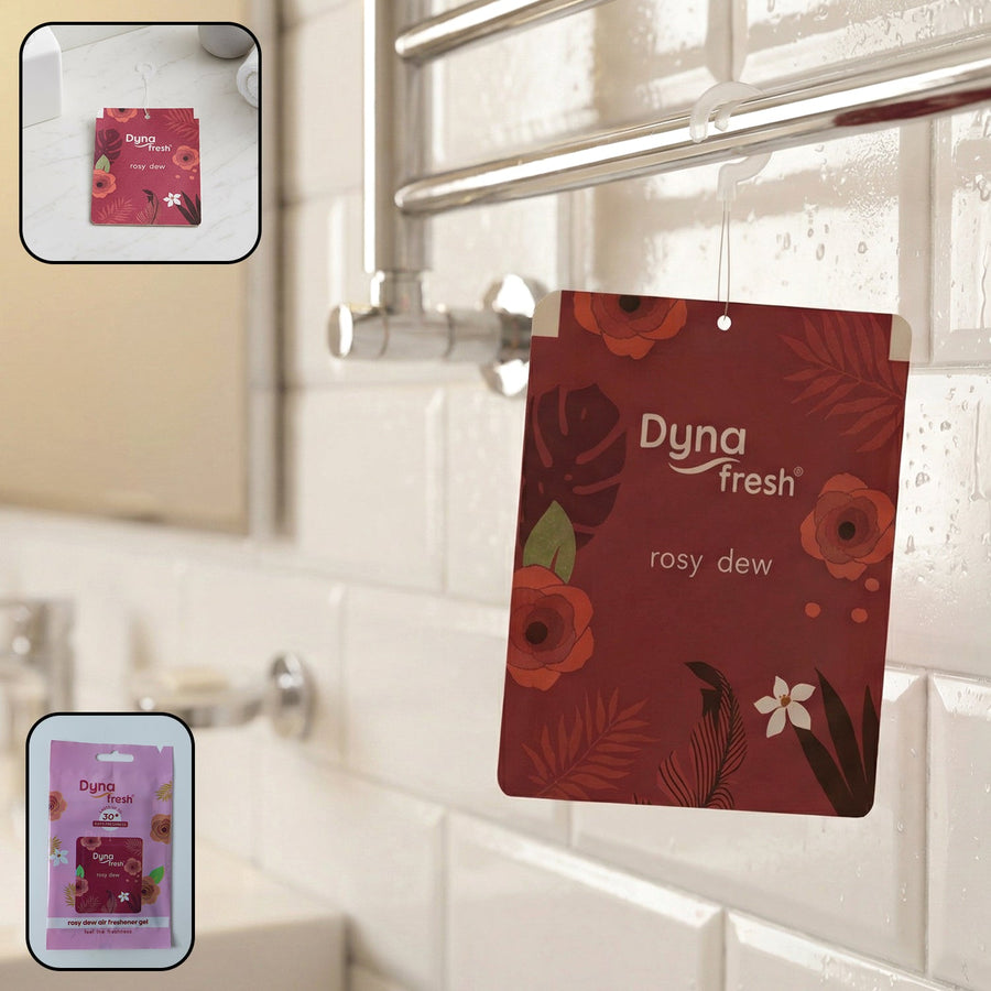 Rosy Dew Hanging Air Freshener – Floral Scent for Fresh Spaces