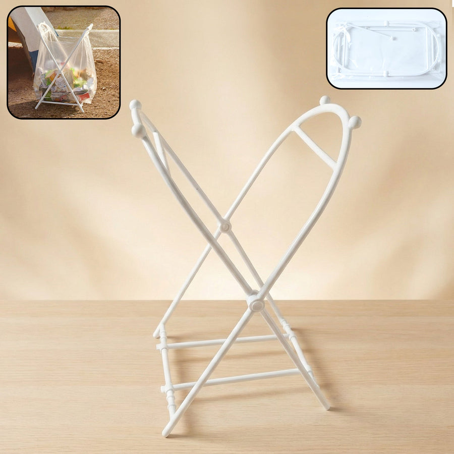 Foldable Garbage Bag Holder Stand – Portable & Space-Saving