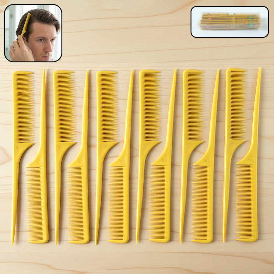 Hair Styling Tail Comb Set – Precise Sectioning & Grooming