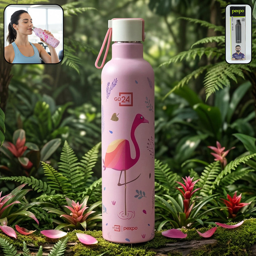 Stainless Steel Water Bottle – Keeps Drinks Hot or Cold
