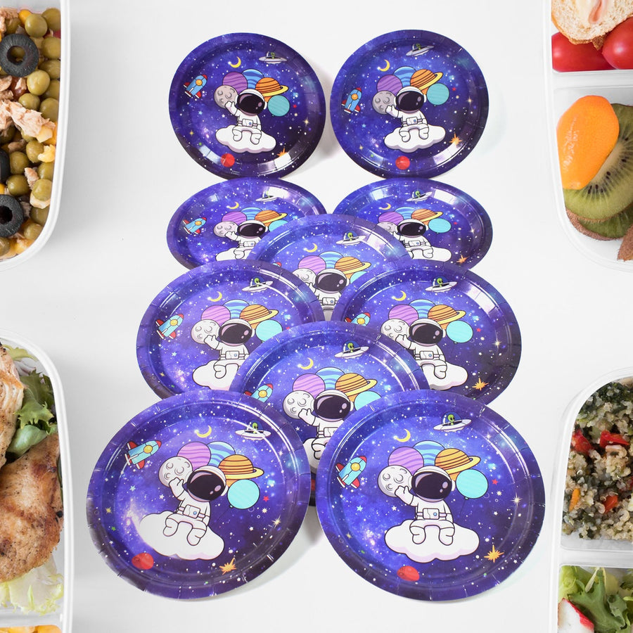 Disposable Paper Plates – Festive Birthday Set | JubileeJoy