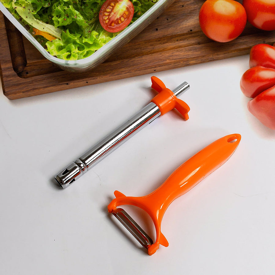 Gas Lighter Peeler Combo – 2-in-1 Kitchen Tool Set | CookAura