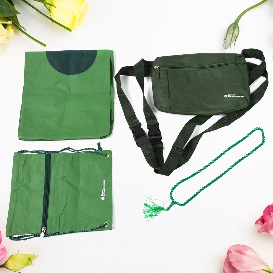 Hajj Kit Bag – 4-in-1 Pilgrimage Essentials | Blessed Trinkets