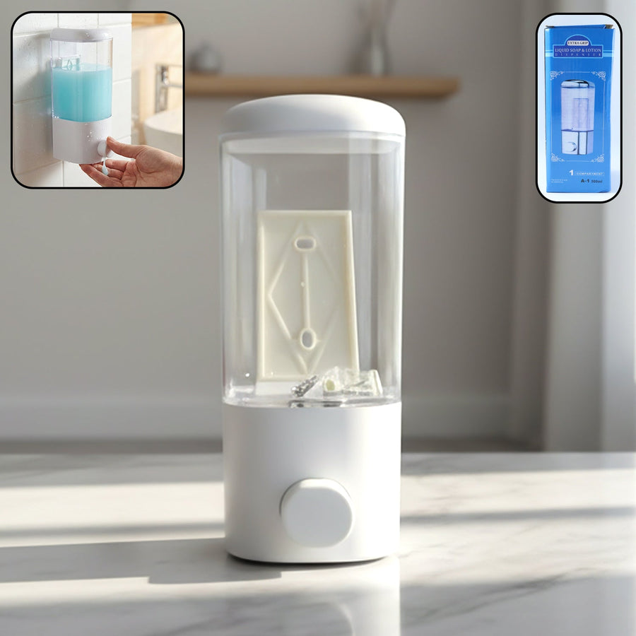 Liquid Soap Dispenser 500ml – Wall Mount with Manual Push