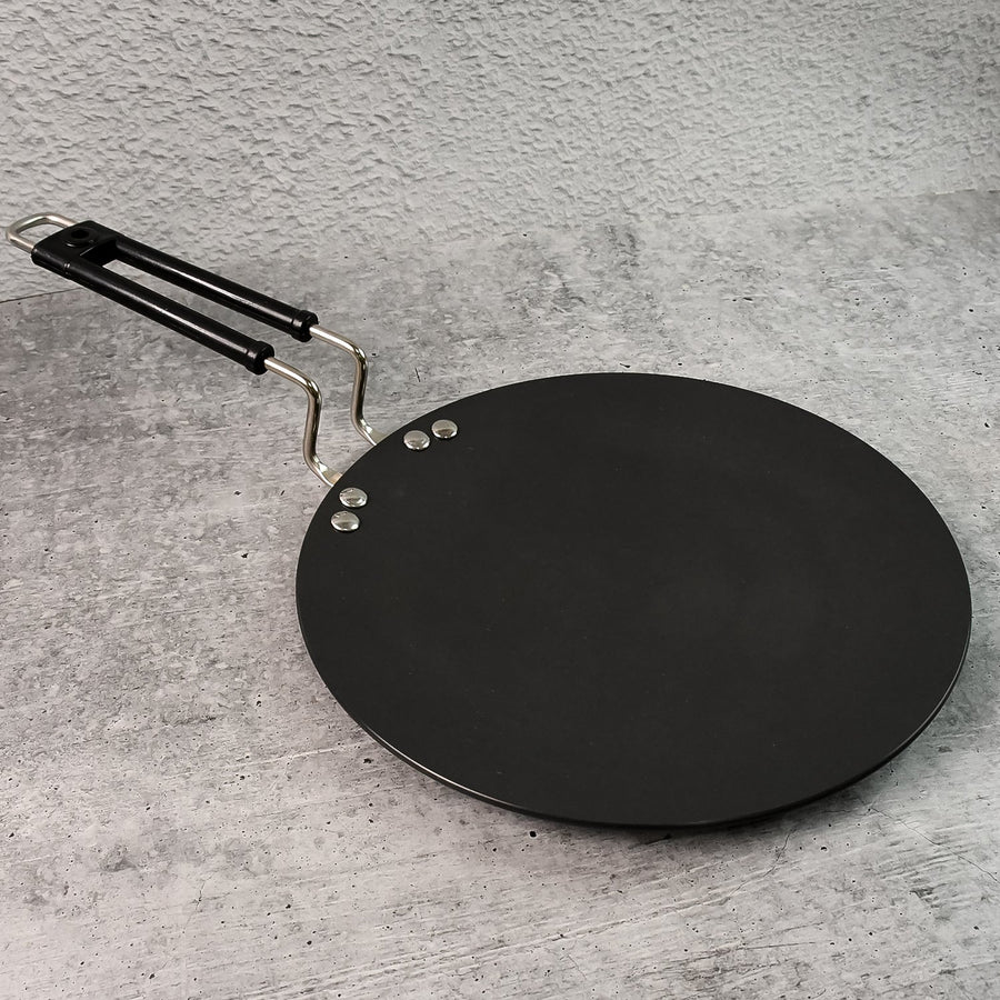 10 Inch Non-Stick Flat Roti Tawa – Durable Even Cooking
