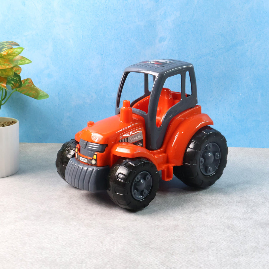 Friction Powered Tractor Toy – Durable Kids Farm Vehicle Play