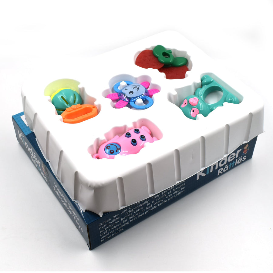 Baby Rattles Set – Safe Infant Sensory Play Toys | Aditi