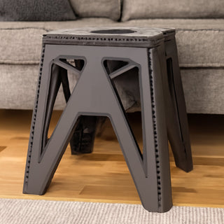 18 Inch Folding Stool – Portable Durable Step & Seating Stool