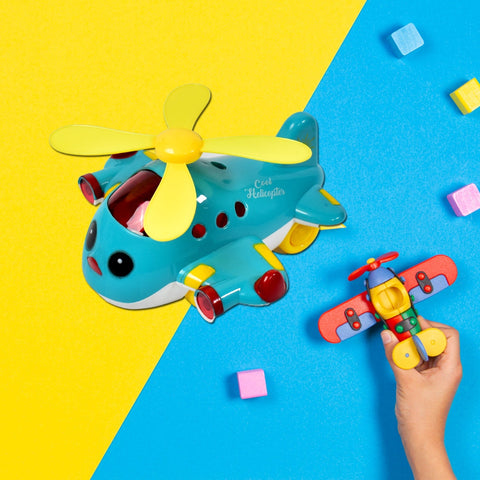 Musical Helicopter Toy – Lights & Sounds for Toddlers | Little Learners