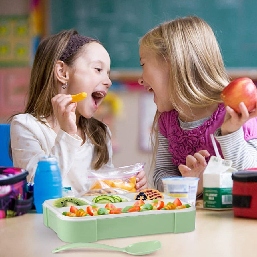 Leak-Proof Lunch Box 4 Compartments – Durable & BPA-Free | Lunchie Bunchie