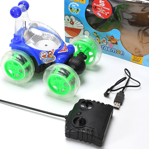 Stunt Remote Control Car – 360° Rolling, Lights & Music | Wagtail