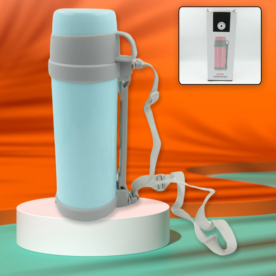 Stainless Steel Vacuum Bottle – 1200ml Insulated | Bottlart