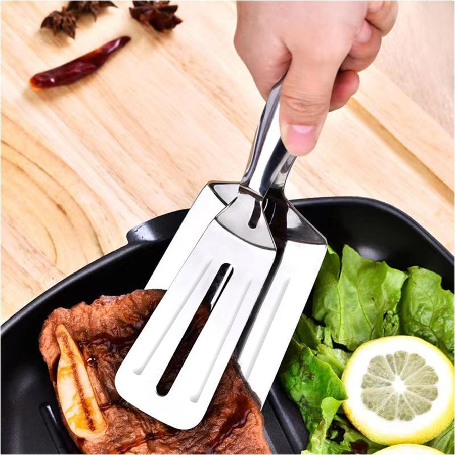 Stainless Steel Cooking Tongs – Multifunction | Indo Glow