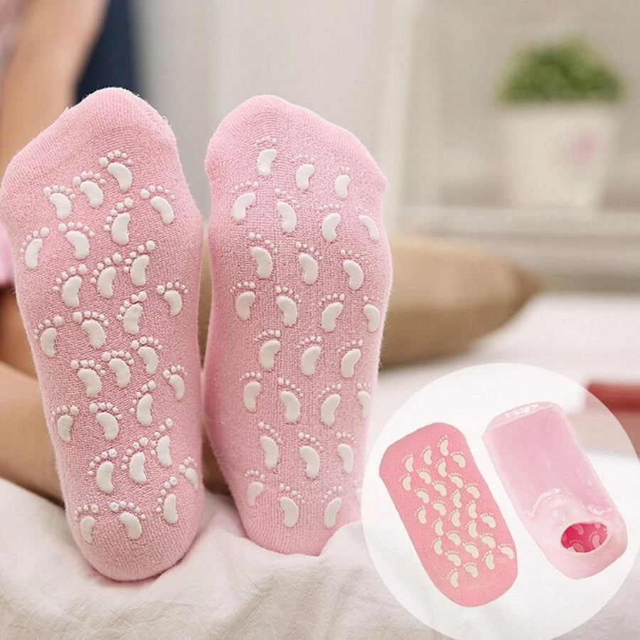 Silicone Moisturizing Feet Socks Gel – Softens & Hydrates Dry Heels