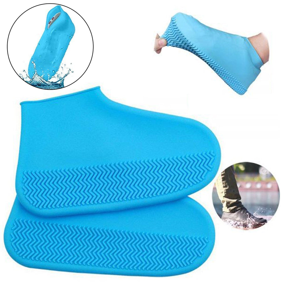 Silicone Rain Boot Covers Non Slip Foldable Protection