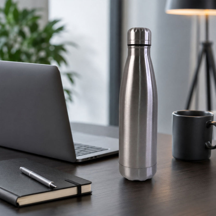 Stainless Steel Leak-Proof Water Bottle – Durable 500ml Hydration