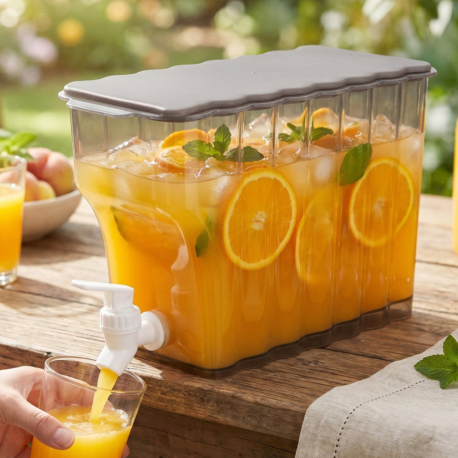 Water Jug with Tap Dispenser – 3.6 Litre Compact Plastic Design