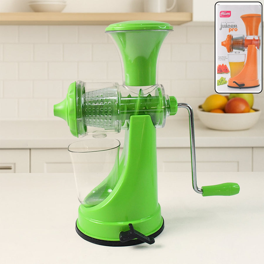 Manual Hand Press Juicer – Durable Cold Press Juice Extractor
