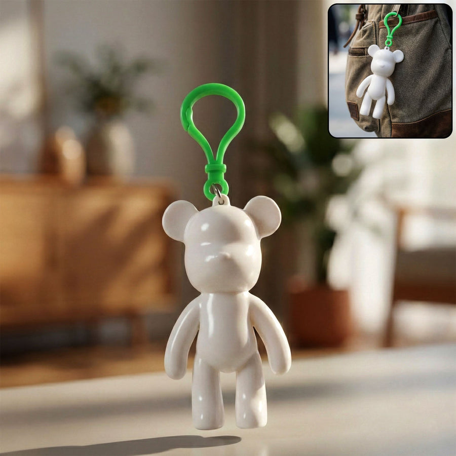Bear Shape Decorative Keychain – Cute & Practical Accessory