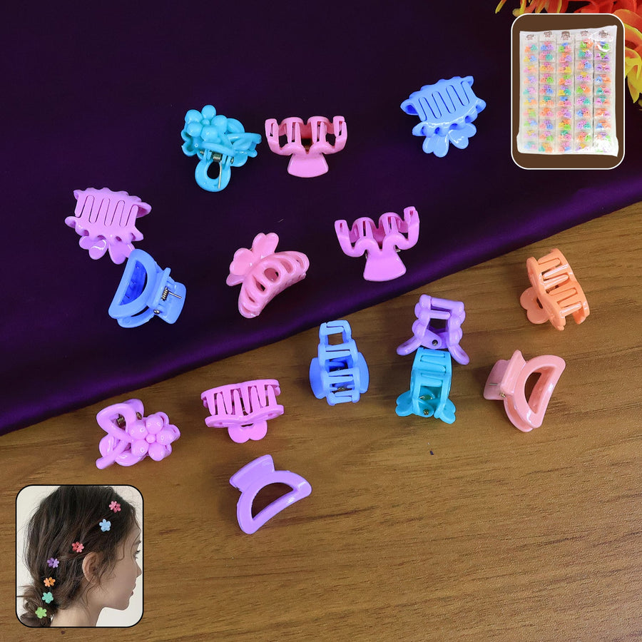 Hair Clips for Girls – Colorful Mini 3-Piece Set | Calm & Curl