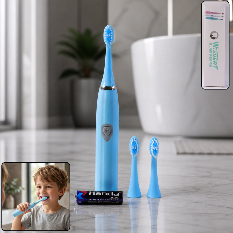 Battery Operated Electric Toothbrush – Portable Oral Care | BrushedUp